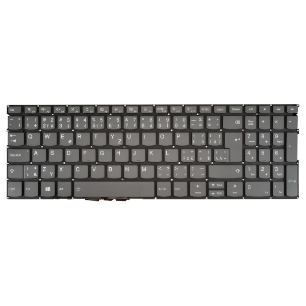 Lenovo ThinkBook 15-IIL Klávesnica bez rámčeka, sivá CZ / SK, podsvietená
