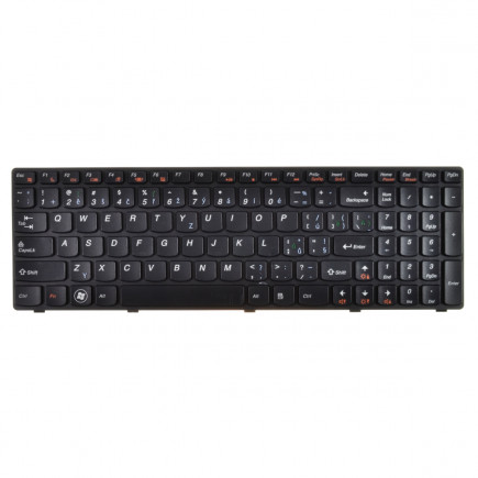 Lenovo V570 Klávesnica CZ / SK čierna, bez podsvietenia, s rámčekom