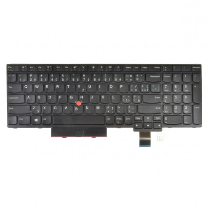 Lenovo ThinkPad T570 Klávesnica CZ / SK čierna, bez podsvietenia, s rámčekom