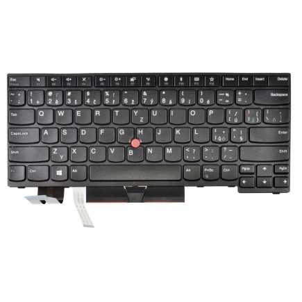 Lenovo ThinkPad L380 Klávesnica CZ / SK čierna, bez podsvietenia, s rámčekom