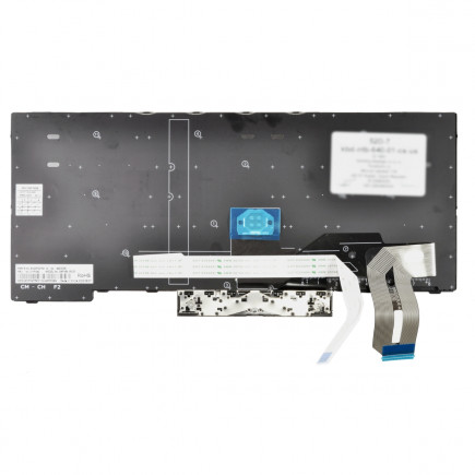 Lenovo ThinkPad T480S Klávesnica CZ / SK čierna, bez podsvietenia, s rámčekom