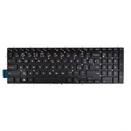 Dell G3 15 3590 Klávesnica CZ / SK čierna, podsvietená