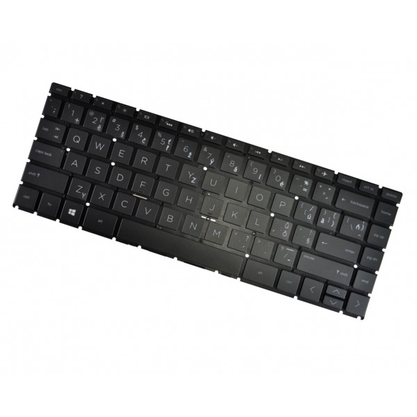 HP 14-DH Klávesnica bez rámčeka čierna CZ / SK podsvietená