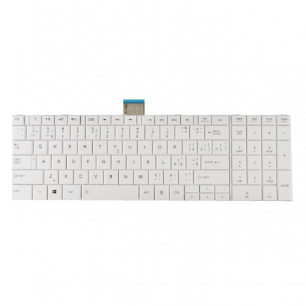 Toshiba Satellite C50-A-146 Klávesnica CZ / SK biela, bez podsvietenia, s rámčekom