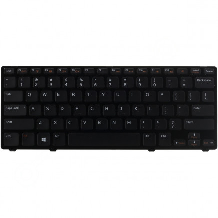 Dell Inspiron 13 Klávesnica CZ / SK čierna, bez podsvietenia, s rámčekom