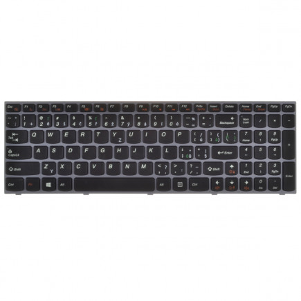 Lenovo B5400A Klávesnica CZ / SK sivá, bez podsvietenia, s rámčekom