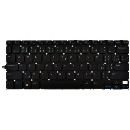 Dell Inspiron 11 3138 Klávesnica CZ/SK čierna, bez rámčeka, bez podsvietenia