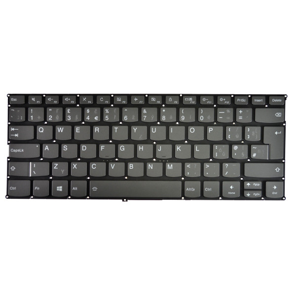 Lenovo IdeaPad 720S-14IKBR Klávesnica bez rámčeka, čierna CZ / SK, podsvietená
