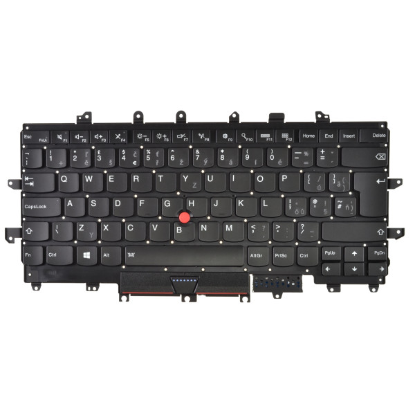 Lenovo ThinkPad X1 Carbon 4th Gen Klávesnica CZ / SK čierna, podsvietená, s rámčekom