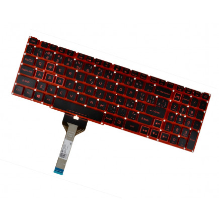 Acer Aspire AN515-56 Klávesnica bez rámčeka, čierna CZ / SK, podsvietená