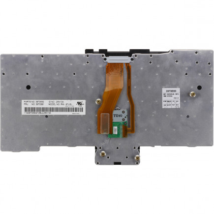 Lenovo ThinkPad R50e Klávesnica CZ / SK Čierna / Biela / Strieborná, bez podsvietenia, s rámčekom