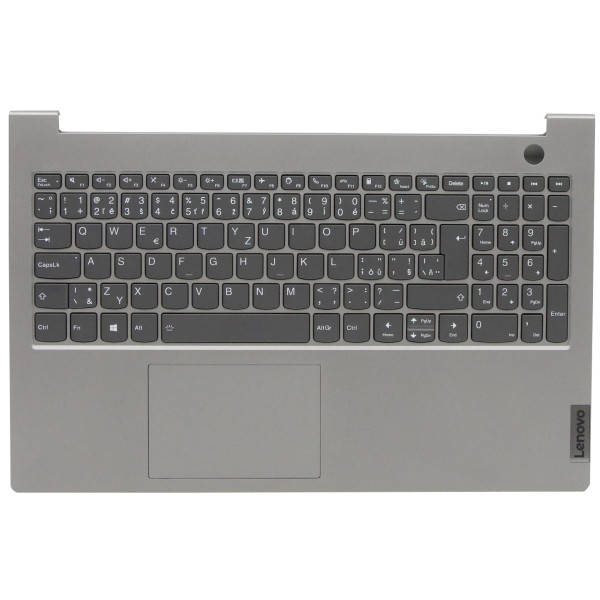 Lenovo ThinkBook 15 G3 ACL Klávesnica CZ / SK čierna, Palmprest, S touchpadem