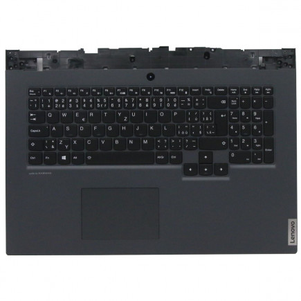 Lenovo Legion 5-17IMH05H Klávesnica CZ / SK čierna, Palmprest, S touchpadem