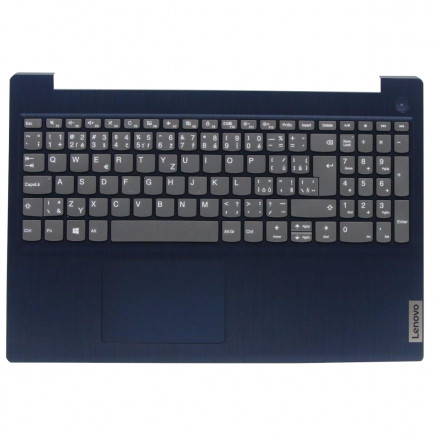 Lenovo IdeaPad 3-15IGL05 Klávesnica CZ / SK modrá, Palmrest, S touchpadom