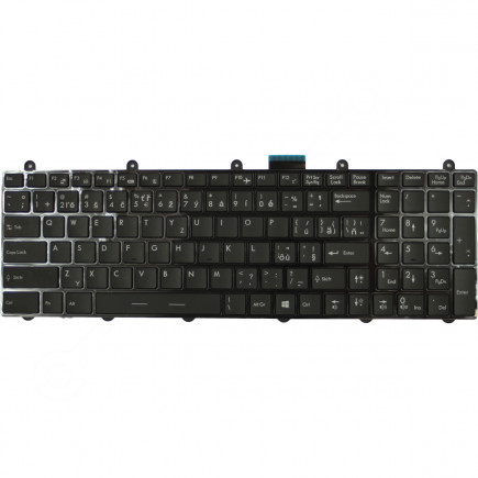 MSI GE60 Klávesnica CZ/SK čierna podsvietená
