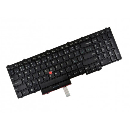 Lenovo ThinkPad P51 Klávesnica CZ / SK čierna, bez podsvietenia, s rámčekom
