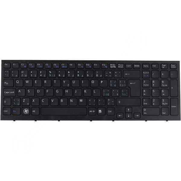 Sony Vaio VPC-EB2LGXB Klávesnica CZ / SK Čierna, bez podsvietenia, s rámčekom