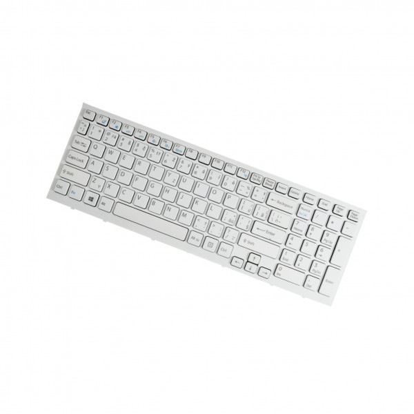 Sony Vaio VPC-EH2LGXB Klávesnica CZ / SK Biela, bez podsvietenia, s rámčekom