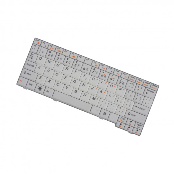 Lenovo IdeaPad S10-2 Klávesnica CZ / SK Biela, bez podsvietenia, s rámčekom