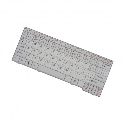 Lenovo IdeaPad S11 Klávesnica CZ / SK Biela, bez podsvietenia, s rámčekom