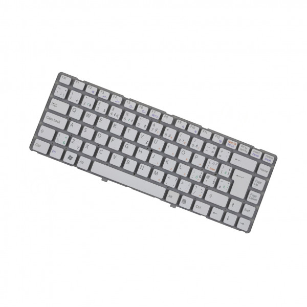 Sony Vaio VPC-EA35FLG Klávesnica CZ/SK biela bez rámčeka, bez podsvietenia
