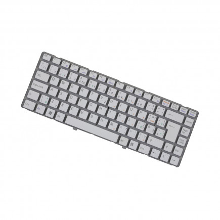 Sony Vaio VPC-EA3LGXBJ Klávesnica CZ/SK biela bez rámčeka, bez podsvietenia