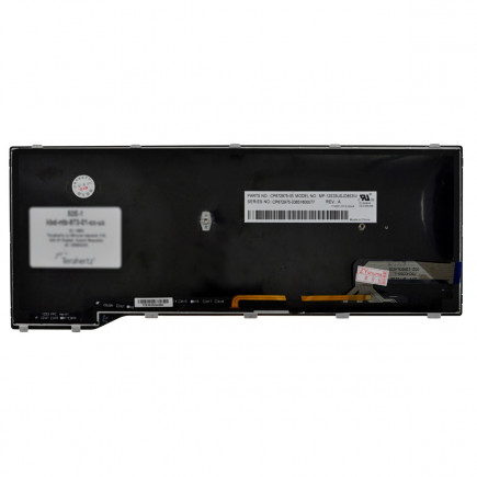 Fujitsu Siemens LIFEBOOK T726 Klávesnica CZ / SK Čierna, podsvietená, s rámčekom