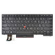 Lenovo ThinkPad P14S GEN 2 Klávesnica CZ / SK Čierna, podsvietená, s rámčekom