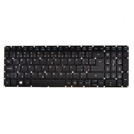 Acer Aspire R5-571T Klávesnica CZ/SK čierna bez rámčeka, bez podsvietenia