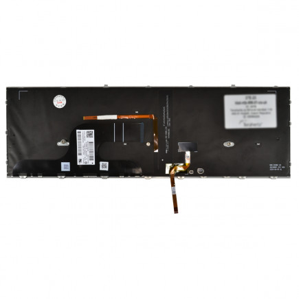 Kompatibilní M20128-001 Klávesnica CZ / SK Čierna, podsvietená, s rámčekom