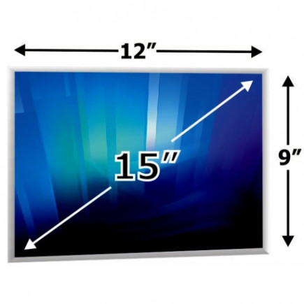 Display Kompatibilní HSD150PK17 Displej LCD 15“ 30pin CCFL - Matný