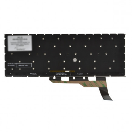 MSI MODERN 15 A10RBS Klávesnica bez rámčeka Tmavo šedá CZ / SK podsvietená