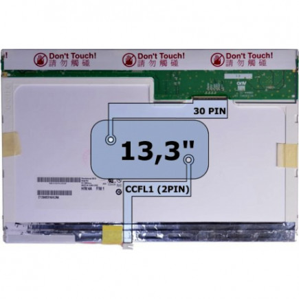 Display Apple MacBook 13 MODEL A1185 Displej LCD 13,3“ 30pin CCFL - Matný