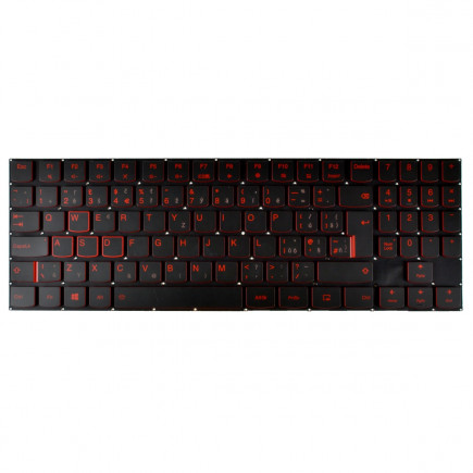 LENOVO LEGION Y7000-2019 Klávesnica bez rámčeka Čierna CZ / SK podsvietená