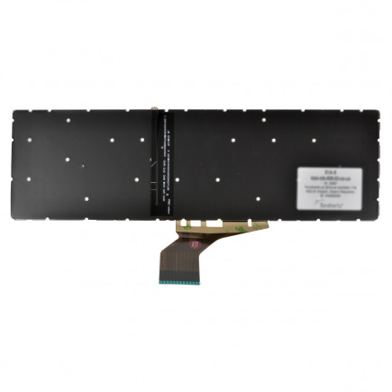 HP 15-DA Klávesnica bez rámčeka strieborna CZ / SK podsvietená