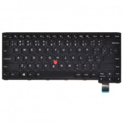 Lenovo ThinkPad Yoga S3 14 Klávesnica CZ / SK Čierna, podsvietená, s rámčekom