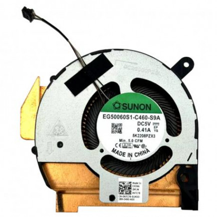 Ventilátor Chladič na notebook Kompatibilní 0N7C76