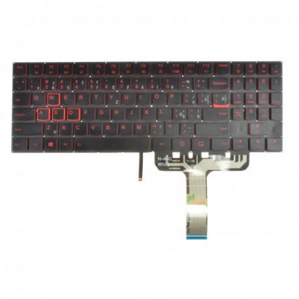 Lenovo IdeaPad Y520-15ikb Legion Klávesnica bez rámčeka čierna CZ / SK podsvietená