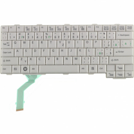 Fujitsu Siemens LIFEBOOK p771a Klávesnica CZ / SK Biela, bez podsvietenia, s rámčekom