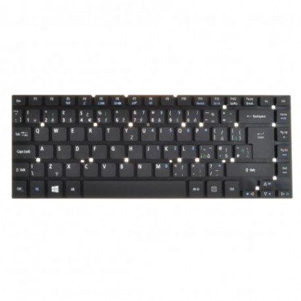 Acer TravelMate P245-M Klávesnica CZ/SK čierna bez rámčeka, bez podsvietenia