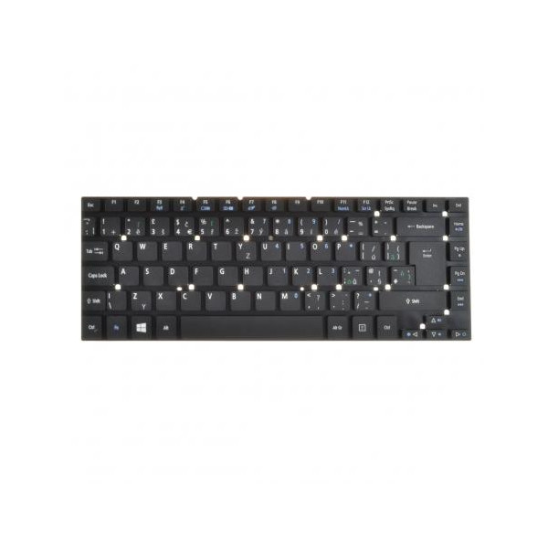 Acer TravelMate P245-M Klávesnica CZ/SK čierna bez rámčeka, bez podsvietenia