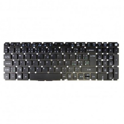 Acer Aspire V17 Nitro Klávesnica CZ/SK čierna bez rámčeka, bez podsvietenia