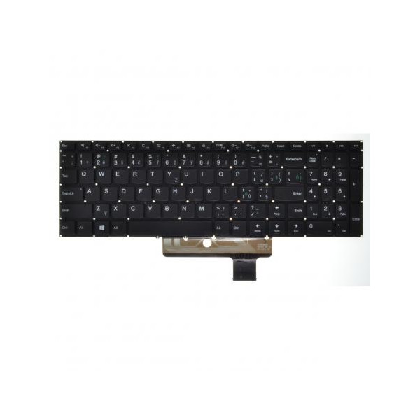 Lenovo IdeaPad 510-15IS Klávesnica CZ/SK čierna bez rámčeka, bez podsvietenia