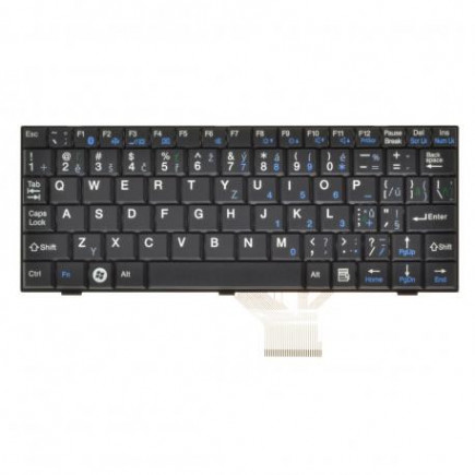 Fujitsu Siemens AMILO Mini Ui 3520 Klávesnica CZ / SK čierna, bez podsvietenia, s rámčekom