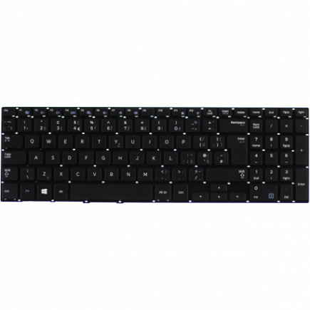 Samsung NP370R5E-A07UK Klávesnica CZ/SK čierna bez rámčeka, bez podsvietenia