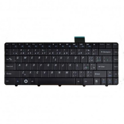 Dell Inspiron 1110 Klávesnica CZ / SK čierna, bez podsvietenia, s rámčekom