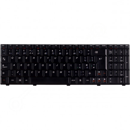 Lenovo IdeaPad U550 Klávesnica CZ / SK čierna, bez podsvietenia