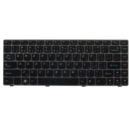 Lenovo V470C Klávesnica CZ / SK sivá, bez podsvietenia, s rámčekom