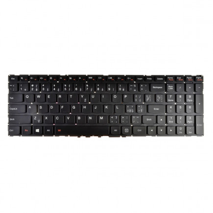 Lenovo IdeaPad 700-17ISK Klávesnica bez rámčeka Biela CZ / SK podsvietená