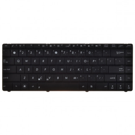 Asus K401E Klávesnica CZ / SK čierna, bez podsvietenia, s rámčekom